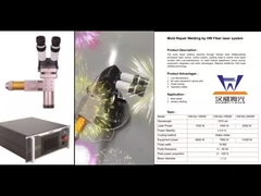 Mold repair and welding die fiber laser welding head