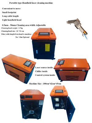 Ein guter Preis. Mini-tragbare Laserpistole zur Rostentfernung 1500w Laserleistung Online