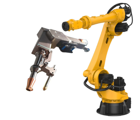 Ein guter Preis. Doppelmotorige Schwanklaserhandgewehrte Schweißpistole für Roboterschweißen 2000w Online