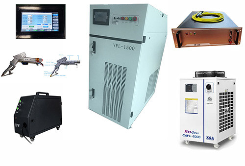Ein guter Preis. 3000w Handgehaltene Metalllaserschweißmaschine mit Einzelmotor für Wackelschweißen Online