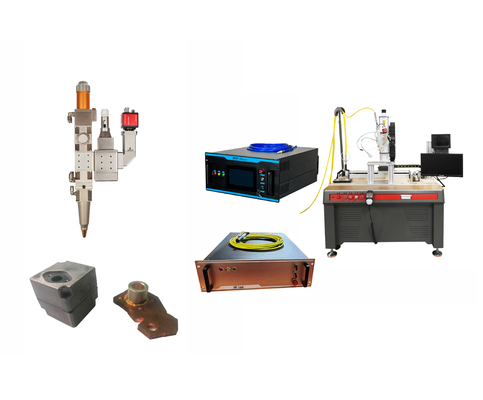 Ein guter Preis. Maschine zur industriellen Laserschweißung aus Kupferbraun mit Hybridblaufaserlaser Online