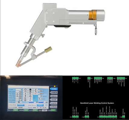 Ein guter Preis. Handheld Laser Schweißkopf von Faser Laser Schweißmaschine mit verschiedenen Laserstrahl Ausgangsform Online