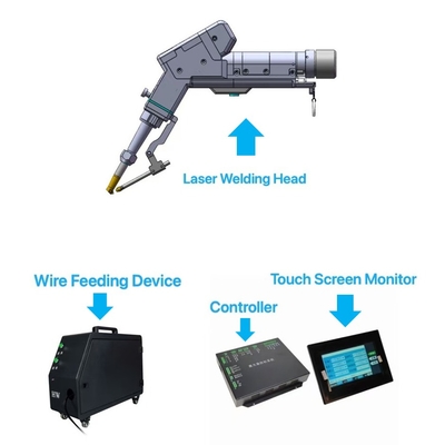 Ein guter Preis. Kompakte Glasfaser-Laser-Schweißmaschine mit 4 Betriebsarten und 220v Eingangsspannung Online