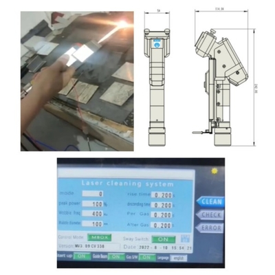 Ein guter Preis. 2000 Watt Handheld-Motorlaserreinigungsmaschine mit QBH-Faseranschluss Online