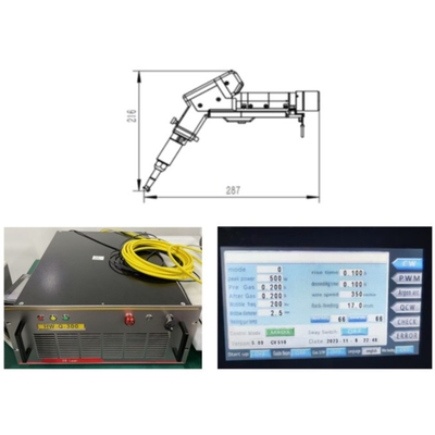 Ein guter Preis. 1500 Watt Handheld Single Motor Laser Schweißmaschine mit multifunktionalen Laser-Ausgangsmodus Online