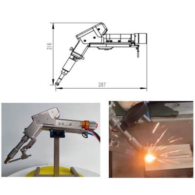 Ein guter Preis. Leichtgewichtige Handschweißmaschine mit einem einzigen Motor zum Schweißen von 4 mm Aluminium Online