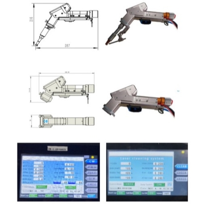 2000 Watt Handheld 3-in-1 Lasermaschine ermöglicht Multi-Prozess integrierten Betrieb