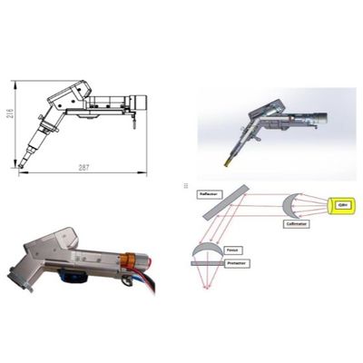 Handheld Drei-in-Eins-Laser-Schweißgerät, 3-in-1 Handheld Laser Schweißen Reinigen Schneiden Maschine