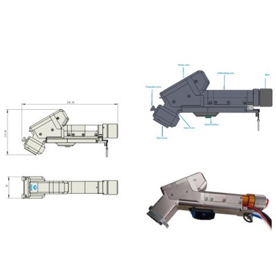 Ein guter Preis. 2000W High-Tech Handheld-Einzelmotor-Laserreiniger mit CW-Laser-Ausgabemodus Online